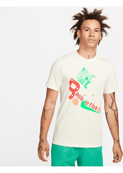 T-shirt męski Nike Swoosh - Biel ze sklepu Nike poland w kategorii T-shirty męskie - zdjęcie 164432138