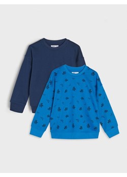Sinsay - Bluzy 2 pack - niebieski ze sklepu Sinsay w kategorii Bluzy chłopięce - zdjęcie 164437419