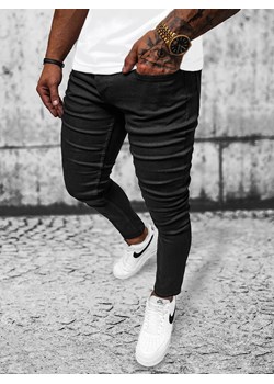 Spodnie jeansowe męskie czarne OZONEE O/999SP ze sklepu ozonee.pl w kategorii Jeansy męskie - zdjęcie 164437449