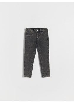 Reserved - Jeansy slim super soft - czarny ze sklepu Reserved w kategorii Spodnie dziewczęce - zdjęcie 164440206