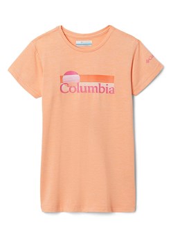 Columbia Koszulka funkcyjna &quot;Mission Peak&quot; w kolorze brzoskwiniowym ze sklepu Limango Polska w kategorii Bluzki dziewczęce - zdjęcie 164448707
