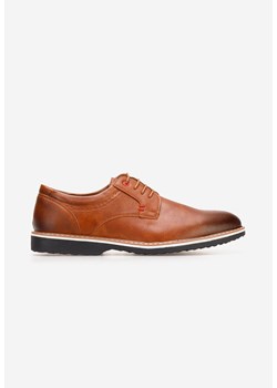 Camelowe półbuty męskie Paxton ze sklepu Zapatos w kategorii Buty eleganckie męskie - zdjęcie 164457735