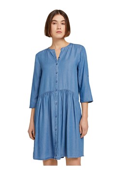 Tom Tailor Sukienka w kolorze niebieskim ze sklepu Limango Polska w kategorii Sukienki - zdjęcie 164459368
