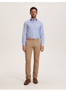 Reserved - Koszula slim fit w paski - niebieski ze sklepu Reserved w kategorii Koszule męskie - zdjęcie 164470508