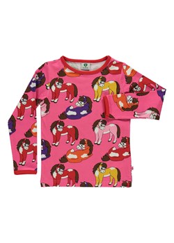 Småfolk Koszulka w kolorze różowym ze sklepu Limango Polska w kategorii Bluzki dziewczęce - zdjęcie 164503859