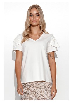 Makadamia Koszulka w kolorze białym ze sklepu Limango Polska w kategorii Bluzki damskie - zdjęcie 164504566