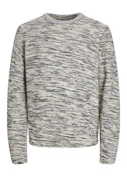 Jack &amp; Jones Sweter &quot;Ash&quot; w kolorze kremowo-czarnym ze sklepu Limango Polska w kategorii Swetry męskie - zdjęcie 164504987