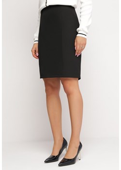 Czarna Spódnica Mini o Ołówkowym Fasonie Bercune ze sklepu Born2be Odzież w kategorii Spódnice - zdjęcie 164506575