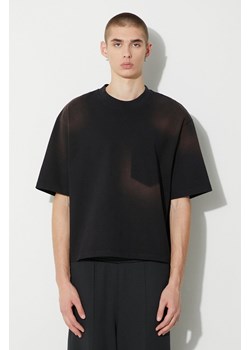 424 t-shirt bawełniany męski kolor czarny z nadrukiem 35424M181 236511 ze sklepu PRM w kategorii T-shirty męskie - zdjęcie 164507516