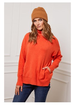 So Cachemire Golf &quot;Kaboul&quot; w kolorze pomarańczowym ze sklepu Limango Polska w kategorii Swetry damskie - zdjęcie 164517009