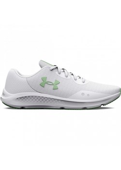 Damskie buty do biegania Under Armour UA W Charged Pursuit3 Twist - białe ze sklepu Sportstylestory.com w kategorii Buty sportowe damskie - zdjęcie 164527495