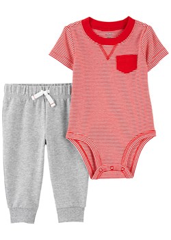 carter&apos;s 2-częściowy zestaw w kolorze czerwono-szarym ze sklepu Limango Polska w kategorii Komplety niemowlęce - zdjęcie 164534015