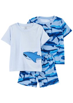 carter&apos;s 3-częściowa piżama w kolorze niebiesko-błękitnym ze sklepu Limango Polska w kategorii Piżamy dziecięce - zdjęcie 164534505