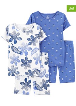 carter&apos;s Piżamy (2 szt.) w kolorze niebieskim ze sklepu Limango Polska w kategorii Piżamy dziecięce - zdjęcie 164534537