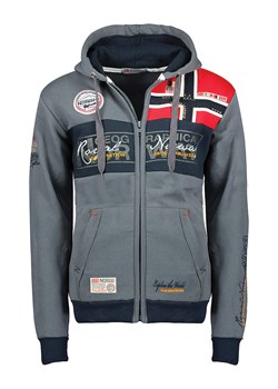 Geographical Norway Bluza "Flyer" w kolorze szarym ze sklepu Limango Polska w kategorii Bluzy męskie - zdjęcie 164535585