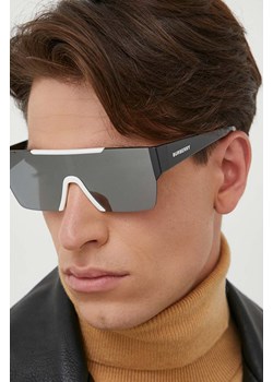 Burberry okulary przeciwsłoneczne kolor szary ze sklepu PRM w kategorii Okulary przeciwsłoneczne damskie - zdjęcie 164537277