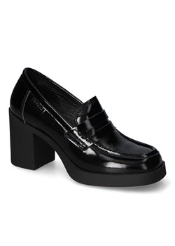 Półbuty Nessi 23514 Czarny 711 naplak ze sklepu Arturo-obuwie w kategorii Półbuty damskie - zdjęcie 164539115