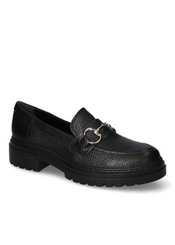 Mokasyny Ryłko C2R39_BX_UW9 Czarne lico ze sklepu Arturo-obuwie w kategorii Mokasyny damskie - zdjęcie 164539145
