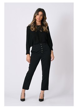 Scarlet Jones Spodnie &quot;Ella&quot; w kolorze czarnym ze sklepu Limango Polska w kategorii Spodnie damskie - zdjęcie 164543069