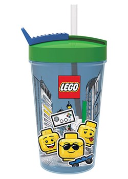 LEGO Kubek &quot;Iconic - Boy&quot; w kolorze niebiesko-zielonym - 500 ml ze sklepu Limango Polska w kategorii Kubki - zdjęcie 164544207