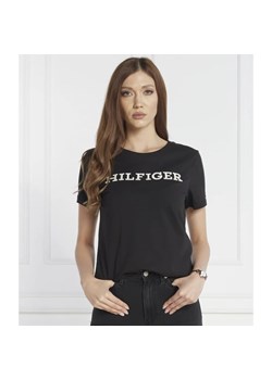 Tommy Hilfiger T-shirt | Regular Fit ze sklepu Gomez Fashion Store w kategorii Bluzki damskie - zdjęcie 164545566