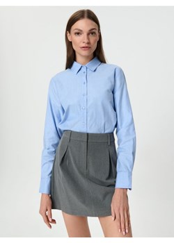 Sinsay - Koszula bawełniana - niebieski ze sklepu Sinsay w kategorii Koszule damskie - zdjęcie 164549395