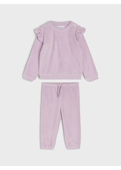 Sinsay - Komplet: bluza i spodnie - fioletowy ze sklepu Sinsay w kategorii Dresy dla niemowlaka - zdjęcie 164549445