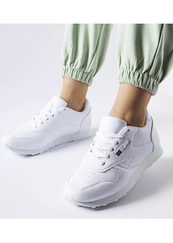 Białe sneakersy klasyczne Poulsen ze sklepu gemre w kategorii Buty sportowe damskie - zdjęcie 164549699