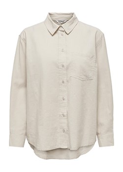 ONLY Koszula &quot;Tokyo&quot; w kolorze beżowym ze sklepu Limango Polska w kategorii Koszule damskie - zdjęcie 164550045