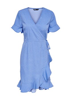 ONLY Sukienka &quot;Olivia&quot; w kolorze błękitno-białym ze sklepu Limango Polska w kategorii Sukienki - zdjęcie 164550126