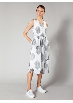 Molton Sukienka w kolorze białym ze wzorem ze sklepu Limango Polska w kategorii Sukienki - zdjęcie 164551346