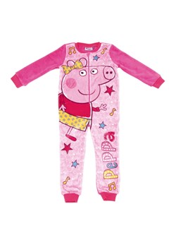 Jednoczęściowa różowa piżama dziewczęce Peppa Pig ze sklepu 5.10.15 w kategorii Piżamy dziecięce - zdjęcie 164553649