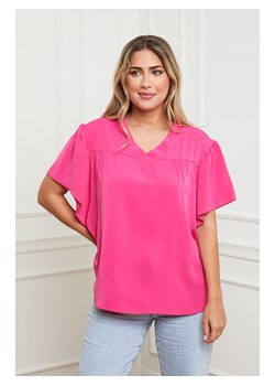 Plus Size Company Bluzka w kolorze różowym ze sklepu Limango Polska w kategorii Bluzki damskie - zdjęcie 164557265