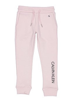 Calvin Klein Spodnie dresowe w kolorze jasnoróżowym ze sklepu Limango Polska w kategorii Spodnie dziewczęce - zdjęcie 164563605