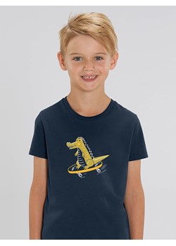 WOOOP Koszulka &quot;Croco Skate&quot; w kolorze granatowym ze sklepu Limango Polska w kategorii T-shirty chłopięce - zdjęcie 164563657
