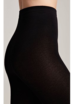 Grube czarne rajstopy 450 DEN Cotton, Kolor nero (czarny), Rozmiar 2, Conte ze sklepu Intymna w kategorii Rajstopy - zdjęcie 164567767