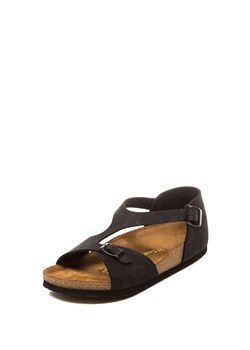Comfortfusse Skórzane sandały w kolorze czarnym ze sklepu Limango Polska w kategorii Sandały damskie - zdjęcie 164572096