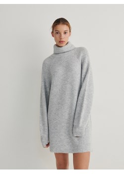 Reserved - Sweter z golfem - jasnoszary ze sklepu Reserved w kategorii Swetry damskie - zdjęcie 164574129