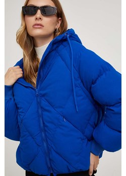 Answear Lab kurtka damska kolor niebieski zimowa ze sklepu ANSWEAR.com w kategorii Kurtki damskie - zdjęcie 164576935