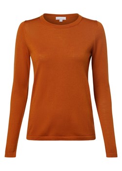 brookshire Damski sweter z wełny merino Kobiety drobna dzianina pomarańczowy jednolity ze sklepu vangraaf w kategorii Swetry damskie - zdjęcie 164578287