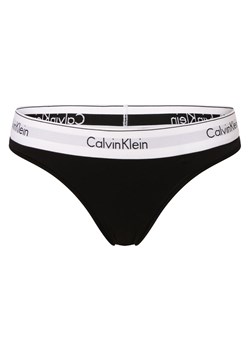 Calvin Klein Figi Kobiety Bawełna czarny jednolity ze sklepu vangraaf w kategorii Majtki damskie - zdjęcie 164578326