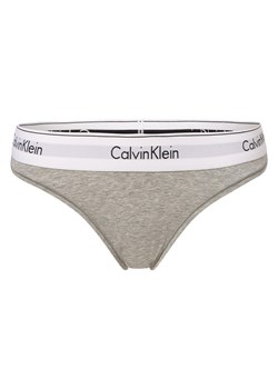 Calvin Klein Figi Kobiety Bawełna jasny szary marmurkowy ze sklepu vangraaf w kategorii Majtki damskie - zdjęcie 164578327