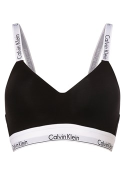 Calvin Klein Damski biustonosz Kobiety Bawełna czarny jednolity ze sklepu vangraaf w kategorii Biustonosze - zdjęcie 164578328