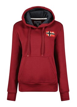 Geographical Norway Bluza &quot;Genifer&quot; w kolorze bordowym ze sklepu Limango Polska w kategorii Bluzy damskie - zdjęcie 164583138