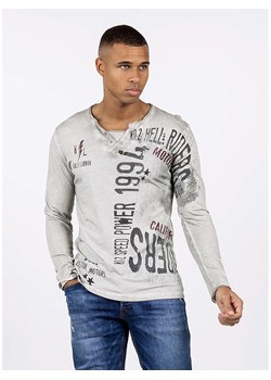 KEY LARGO Koszulka &quot;Speed&quot; w kolorze szarym ze sklepu Limango Polska w kategorii T-shirty męskie - zdjęcie 164584689