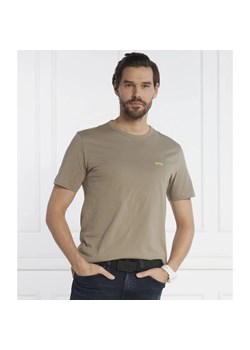 BOSS GREEN T-shirt Tee Curved | Regular Fit ze sklepu Gomez Fashion Store w kategorii T-shirty męskie - zdjęcie 164584828