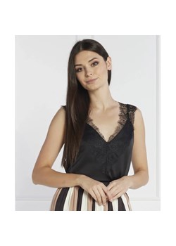 BOSS BLACK Koronkowy top Belinga | Regular Fit ze sklepu Gomez Fashion Store w kategorii Bluzki damskie - zdjęcie 164584859