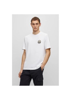 BOSS ORANGE T-shirt Teglitchlogo | Regular Fit ze sklepu Gomez Fashion Store w kategorii T-shirty męskie - zdjęcie 164584886