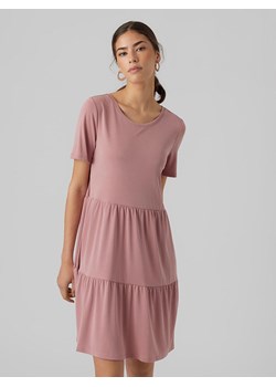 Vero Moda Sukienka &quot;Filli Calia&quot; w kolorze jasnoróżowym ze sklepu Limango Polska w kategorii Sukienki - zdjęcie 164650409