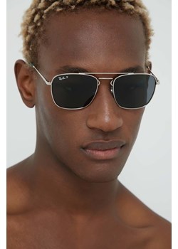 Ray-Ban okulary przeciwsłoneczne męskie kolor srebrny 0RB3588 ze sklepu PRM w kategorii Okulary przeciwsłoneczne męskie - zdjęcie 164651406